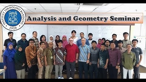 Prof. Michael Ruzhansky - Fourier Analysis of operators