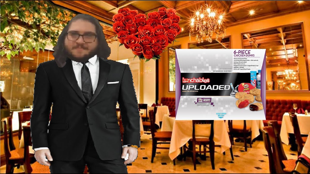 Scruffy Young Man Brings You on a Date and Does Nothing But Eat Lunchables ( ASMR / ROLEPLAY)