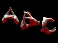 ALPHABET Finger Dance [ UpperCase ] ABC Finger font Performance [finger tutting]