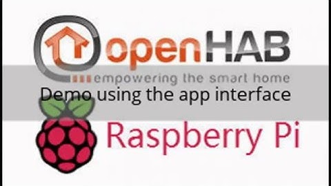 Project Embedded devices: openHAB (app interface)