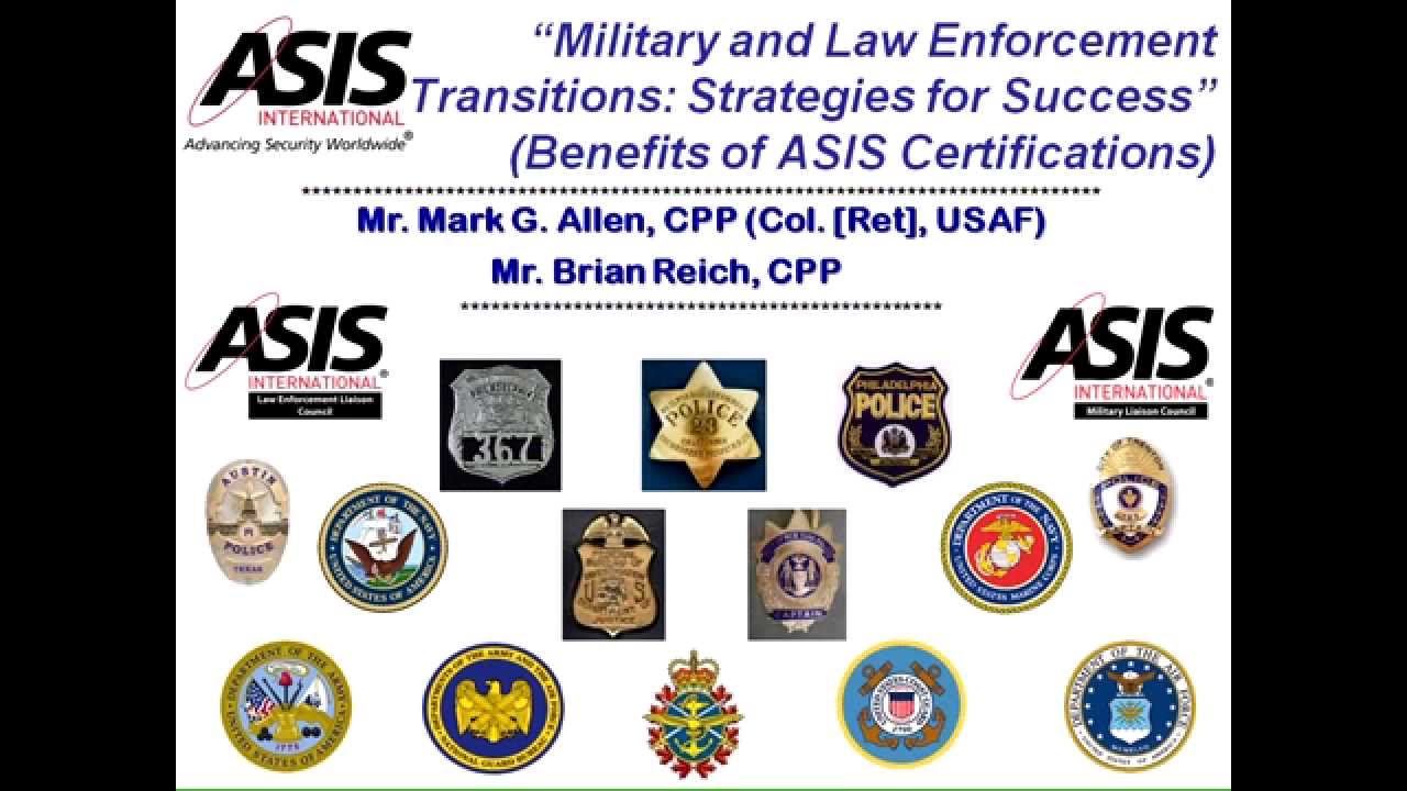 Military and Law Enforcement Transition: Strategies for Success. - YouTube