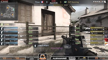 NiP vs Titan on de_inferno @ FACEIT Invite Season 2 EU (CS:GO NiP vs TT)