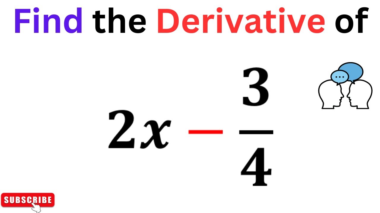 The Derivative Of 2x 3 4 With Respect To X Is Derivative Of 2x 3 4 the-derivative-of-2x-3-4-with-respect-to-x-is-derivative-of-2x-3-4