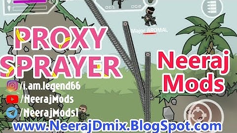 🔥 #DA2 Mini Militia V5.3.3 Latest Mod Apk | Proxy Sprayer, Dual Gun Unlocked | Best Mod | Trailer 🔥