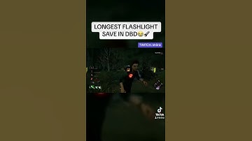 Long flashlight save in dead by daylight history😭 !! #dbd #dbdclips  #dbdflashlightsave