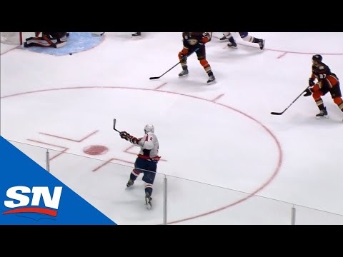 Alex Ovechkin Rips Home Power Play Goal For His 40th Of The Season