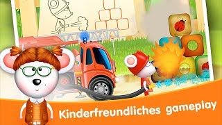 Feuerwehrautos 112 Rettung 🔥 Cooles Feuerwehr Spiel für kleine Kinder screenshot 1