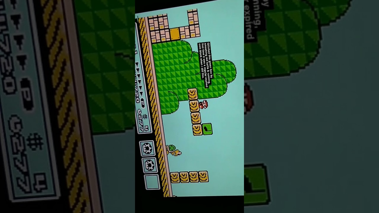 SMB3 1-3 block glitch