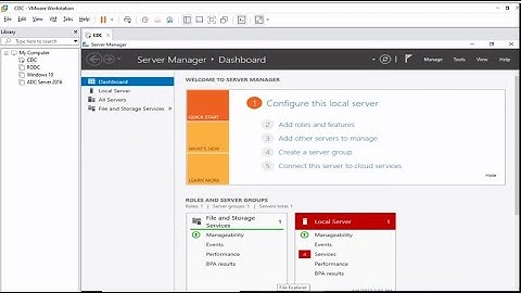 How to Configure child domain controller in Server 2022 on VMware workstation