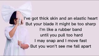 Sia - Elastic Heart (Lyrics)