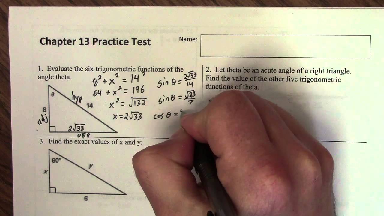 Chapter 13 Practice Test #1 - YouTube