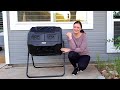 Compost Tumbler Bin From Amazon! | Assembly, Review &amp; First Time Compost Set-Up
