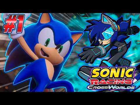 🏁 ¡COMIENZA CROSSWORLDS! 🚗 Jugamos los primeros Grand Prix | Sonic Racing Crossworlds #1