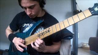 Obscura - Anticosmic Overload Guitar Solo Cover