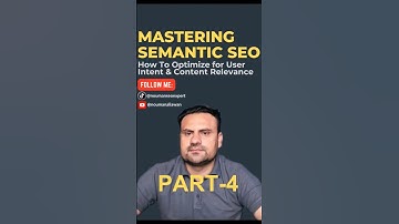 Part-4: Key Aspects Of Semantic SEO: "Topic Clusters"