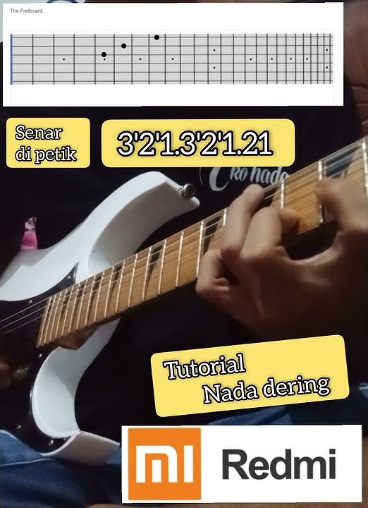 Tutorial gitar nada dering qiaomi redmi #shorts