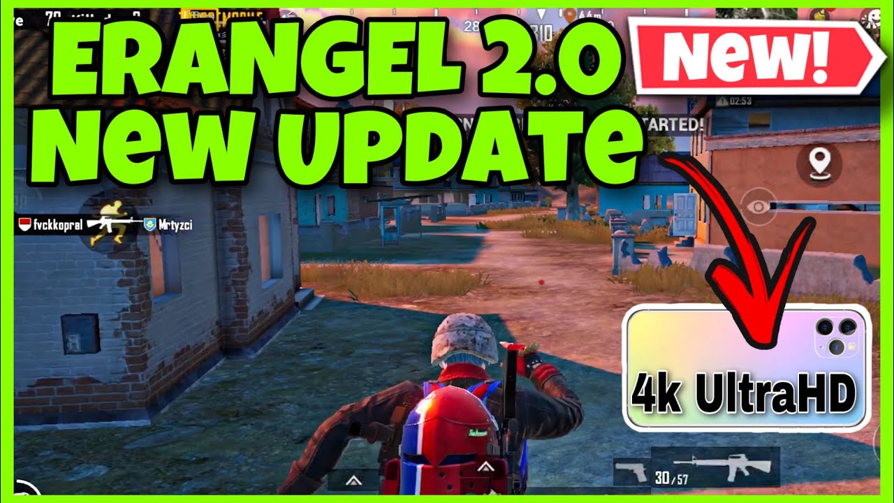 PUBG Mobile New Update - New ERA | ERANGEL 2.0 | iPhone 11 Pro Max 4k Ultra HD