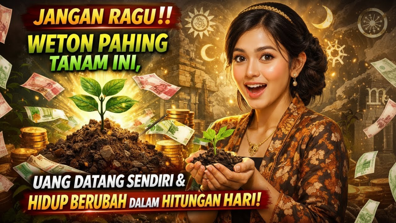 JANGAN RAGU‼️ JIKA WETON PAHING TANAM INI, Rezeki Akan Datang Lebih Mudah‼️