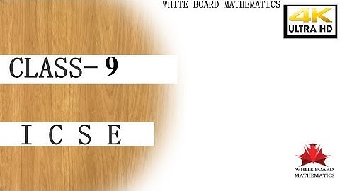 SIMULTANEOUS LINEAR EQUATIONS / METHOD OF CROSS MULTIPLICATION / CLASS-IX /ICSE (BOARD)