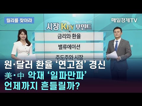 원 달러 환율 연고점 경신 美 中 악재 일파만파 언제까지 흔들릴까 월리를 찾아라 매일경제TV 