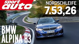 BMW Alpina B3 | HOT LAP Nordschleife 7.53,26 min | sport auto