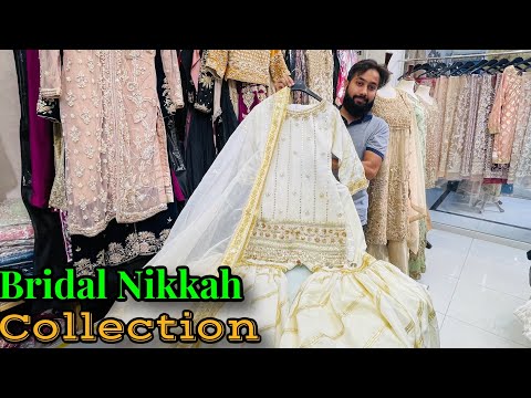 Buy Pakistani Nikah Dress for Bride in White Color 2021 Online – Nameera by  Farooq