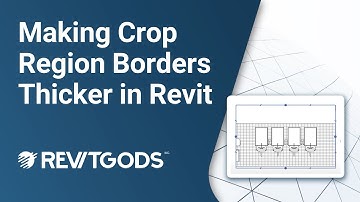 Making Crop Region Borders Thicker | Revit Tutorial