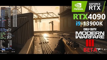 Call of Duty  Modern Warfare 3 Beta - RTX4090 | 3440x1440 Ultra | No DLSS