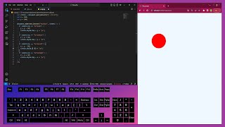 ASMR Programming - Coding Keydown Project - No Talking