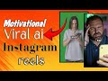 How to make viral ai reels | Motivational viral ai instagram reels edite with the help of invideo ai