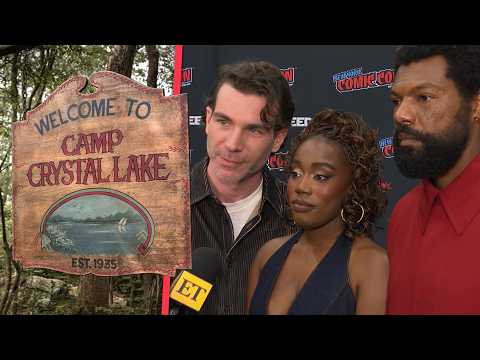 Crystal Lake Cast REACTS to Filming on OG 'Friday the 13th' Set (Exclusive)