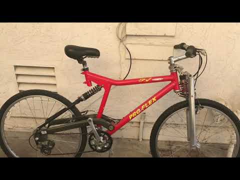 1997 ProFlex 857 mountain bike/ retro full suspension bike [Xe đạp cổ]