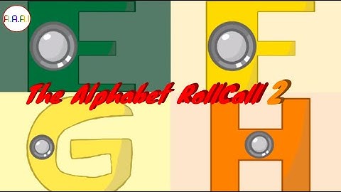 A.A.A.I - The Alphabet Roll Call 2