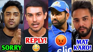 WTF! Everyone was SHOCKED by this...😱| Dhruv Rathee REPLY, Rohit Sharma Fans ANGRY, Elvish Yadav |