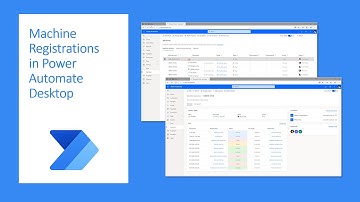 Machine Registrations in Power Automate Desktop - first impressions