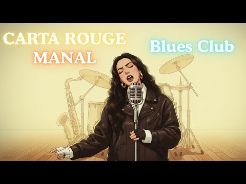 MANAL CARTA ROUGE Blues Cover 70 S Soul Vintage Style Manal