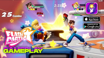 Flash Party Gameplay | Fighting Game | Android - IOS | Antares | 60FPS