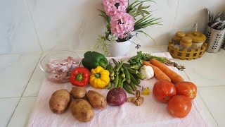 Baamiyo Aan Caadi Aheyn Ku Soo Dhawaadaبامية مع خضار