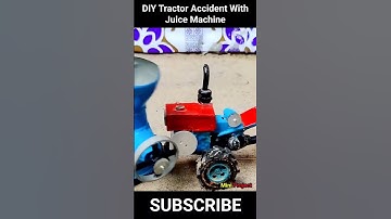 DIY Tractor grape juice machine making juice | science project #shorts #miniproject