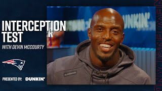 Devin McCourty Takes the Interception Test | Patriots 1-on-1