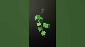 Satisfying Slime 3D Experiment #Minecraft