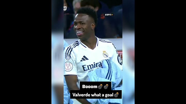 Valverde is different  what a goal#valverde #realmadried #endrick