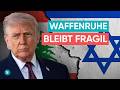 Trump verlängert Waffenruhe: Drei Wochen Atempause im Libanon