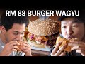 RM 4 Burger Warung VS RM 88 Burger Wagyu | Pilihan Terbaik