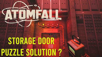Atomfall - Data Store C Storage Door - Puzzle Solution and how to get crafting manual Location