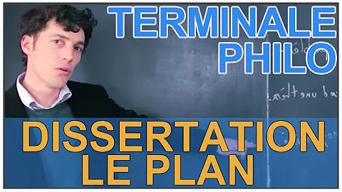 Comment faire un plan dans une dissertation de philosophie ?