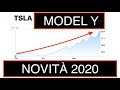 Model Y - novità 2020 dopo la conferenza Tesla