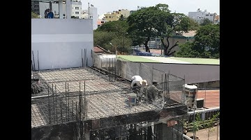 Kho Tư liệu Xây dựng - Cấu tạo hàng rào an toàn lao động tạm cho việc thi công bê tông sàn nhà phố