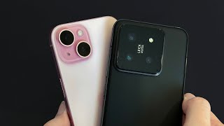 Самый Милый Vs Самый Жгучий - Iphone 15 Vs Xiaomi 14 - Сравнение Смартфонов