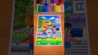 Menggambar Doraemon